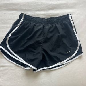 Nike dri fit black shorts
